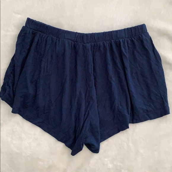 3/$25 🛍 H&M Navy Blue Pajama Shorts - Picture 3 of 8